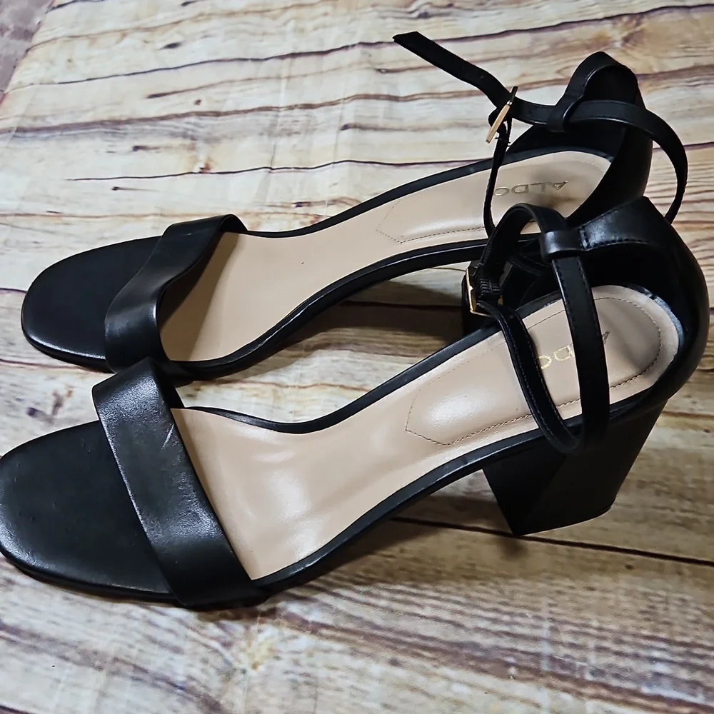 Aldo Margaree Black Heels size‎ 10